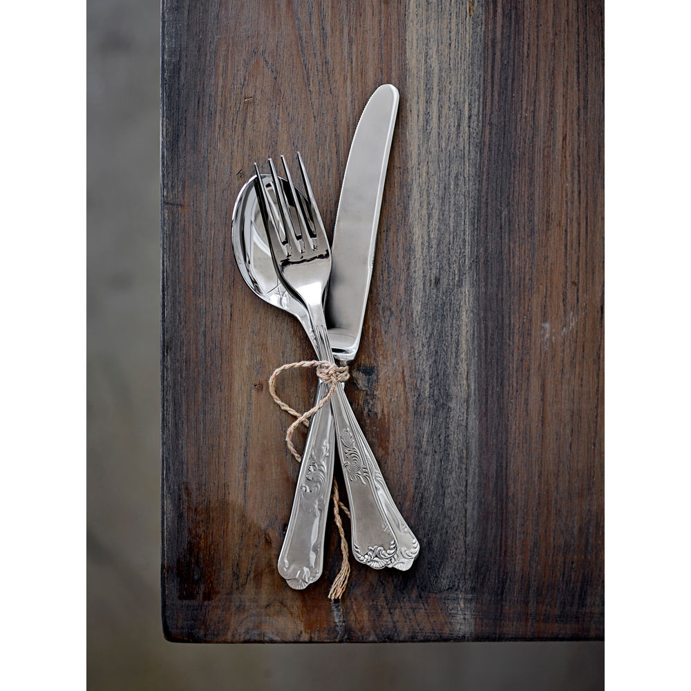 Creative Collection Cubiertos Tilly, Plateado, Acero Inoxidable