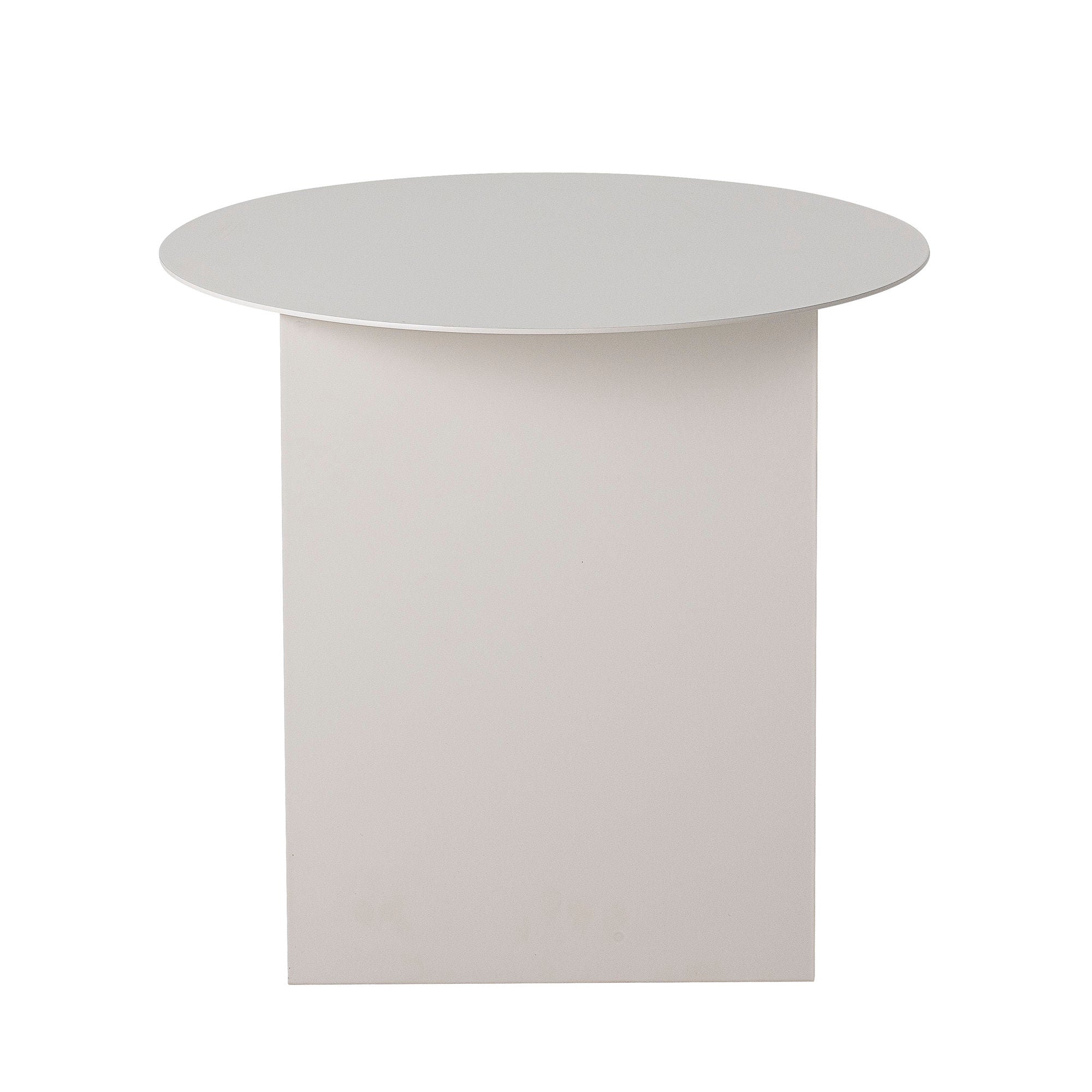 Bloomingville Table d'appoint Cher, Gris, Métal