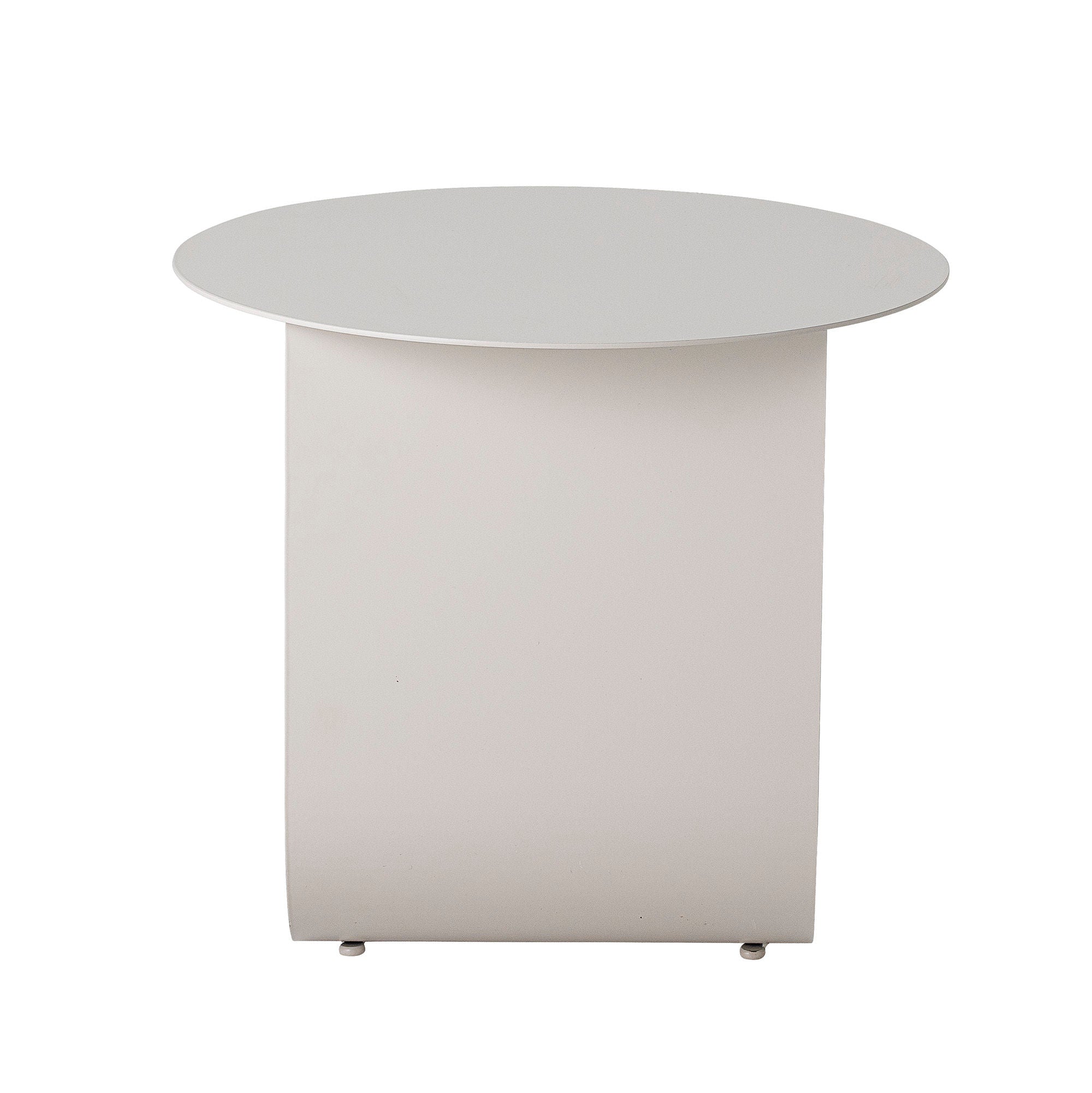 Bloomingville Table d'appoint Cher, Gris, Métal