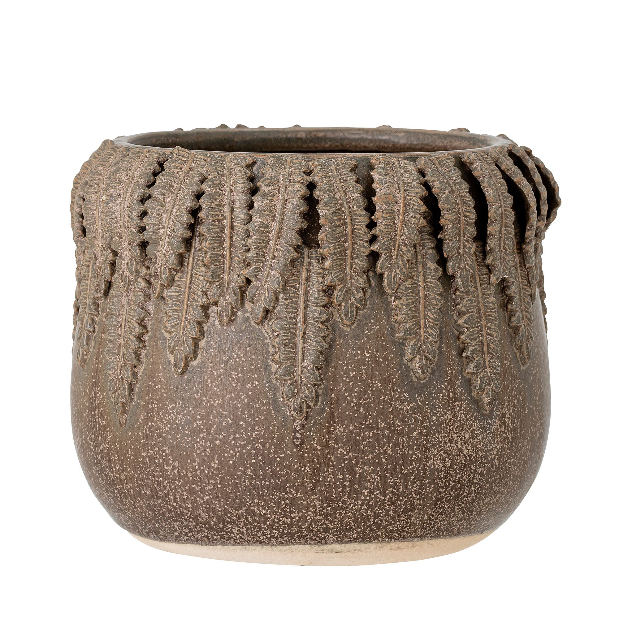 Creative Collection Eloi Pot de fleurs, marron, grès