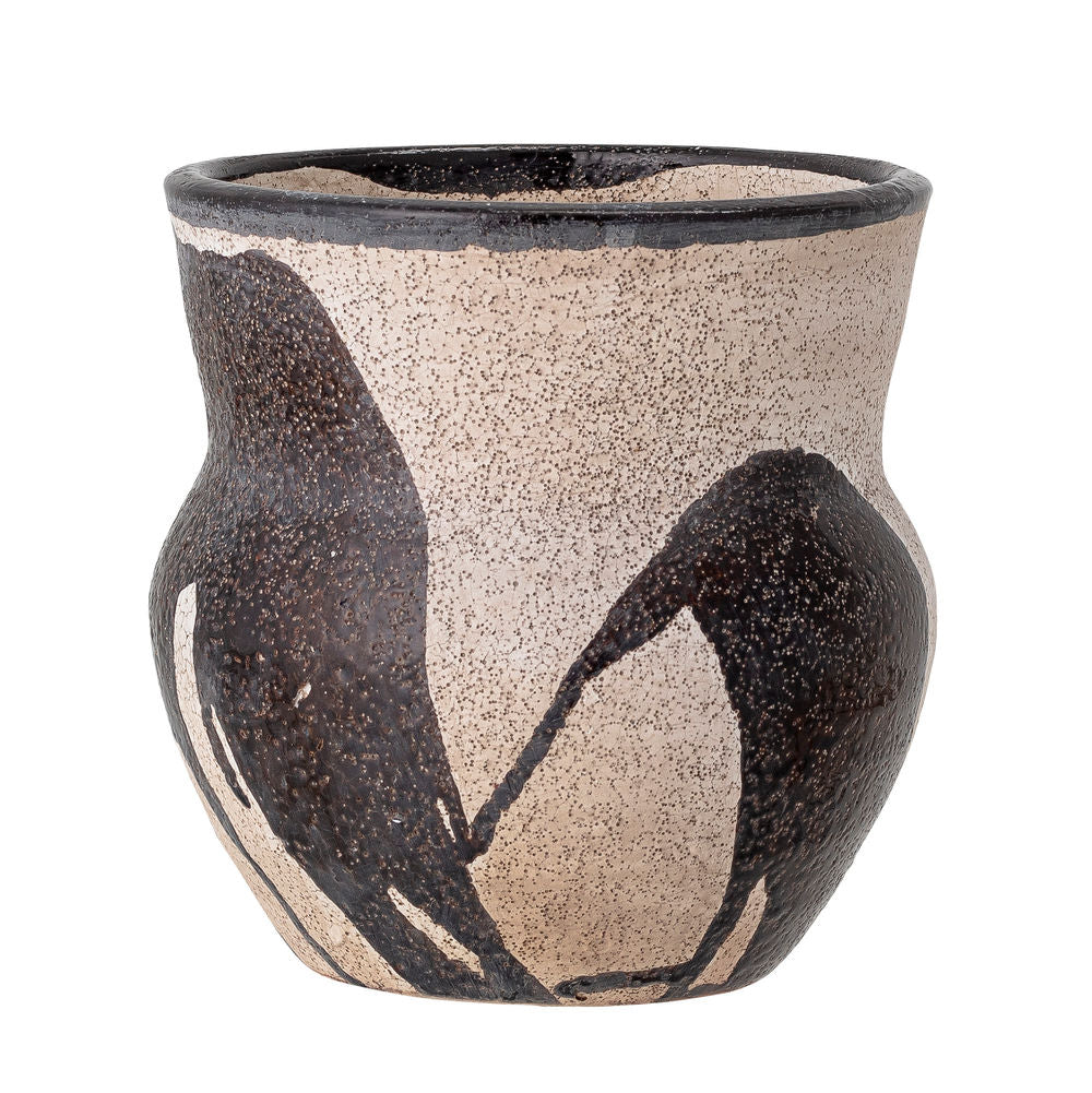 Bloomingville Nala Maceta, Negro, Terracota