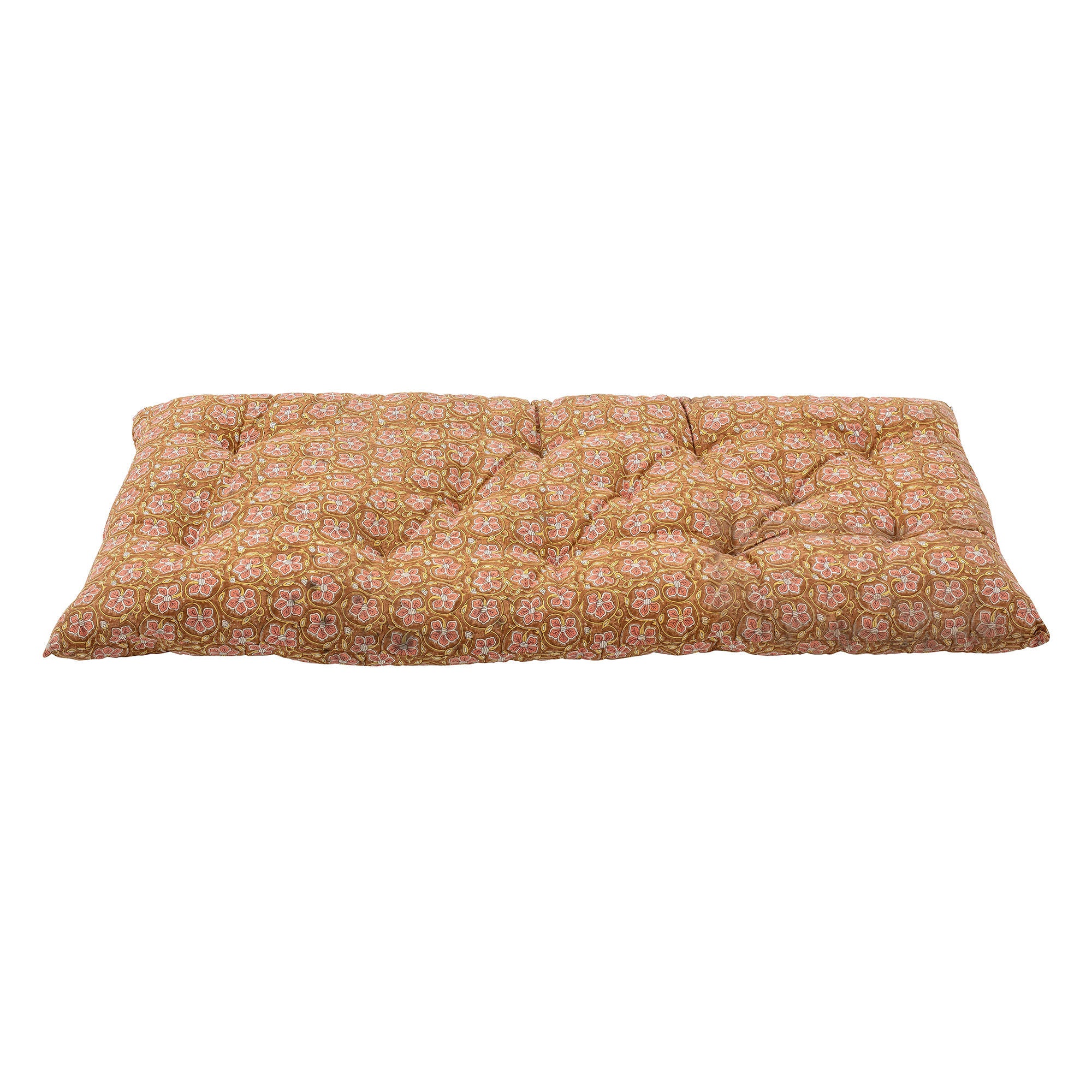 Bloomingville Coussin Kamala, Marron, Coton