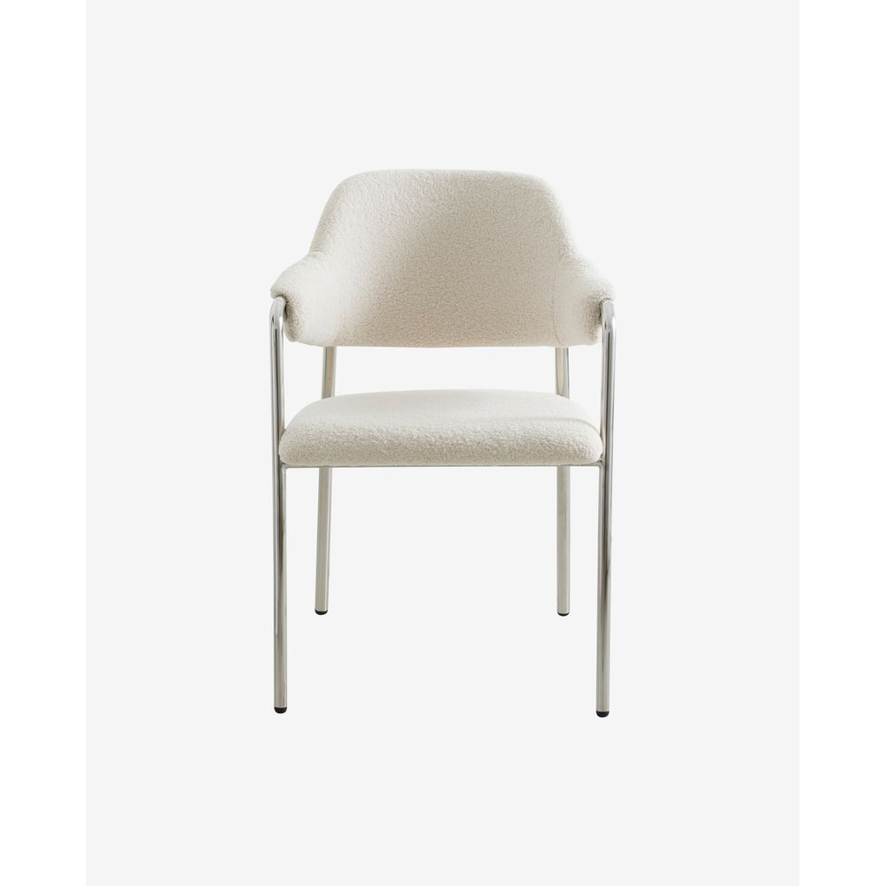 Fauteuil Nordal A/S ALBERT-blanc cassé