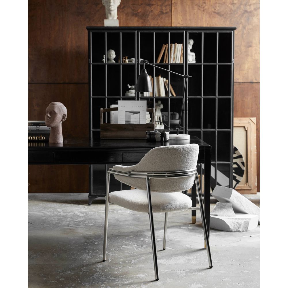 Fauteuil Nordal A/S ALBERT-blanc cassé
