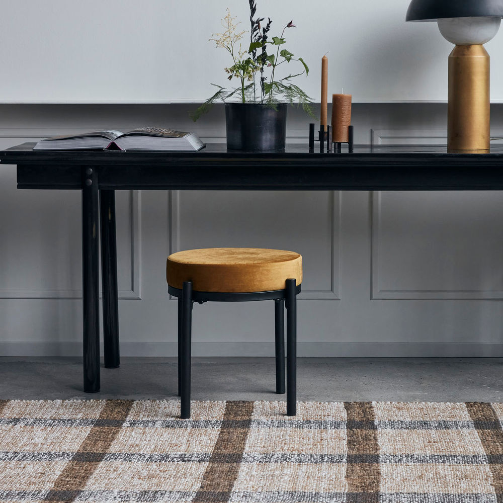 House Doctor Stuhl/hocker, Lao, Dunkel olive