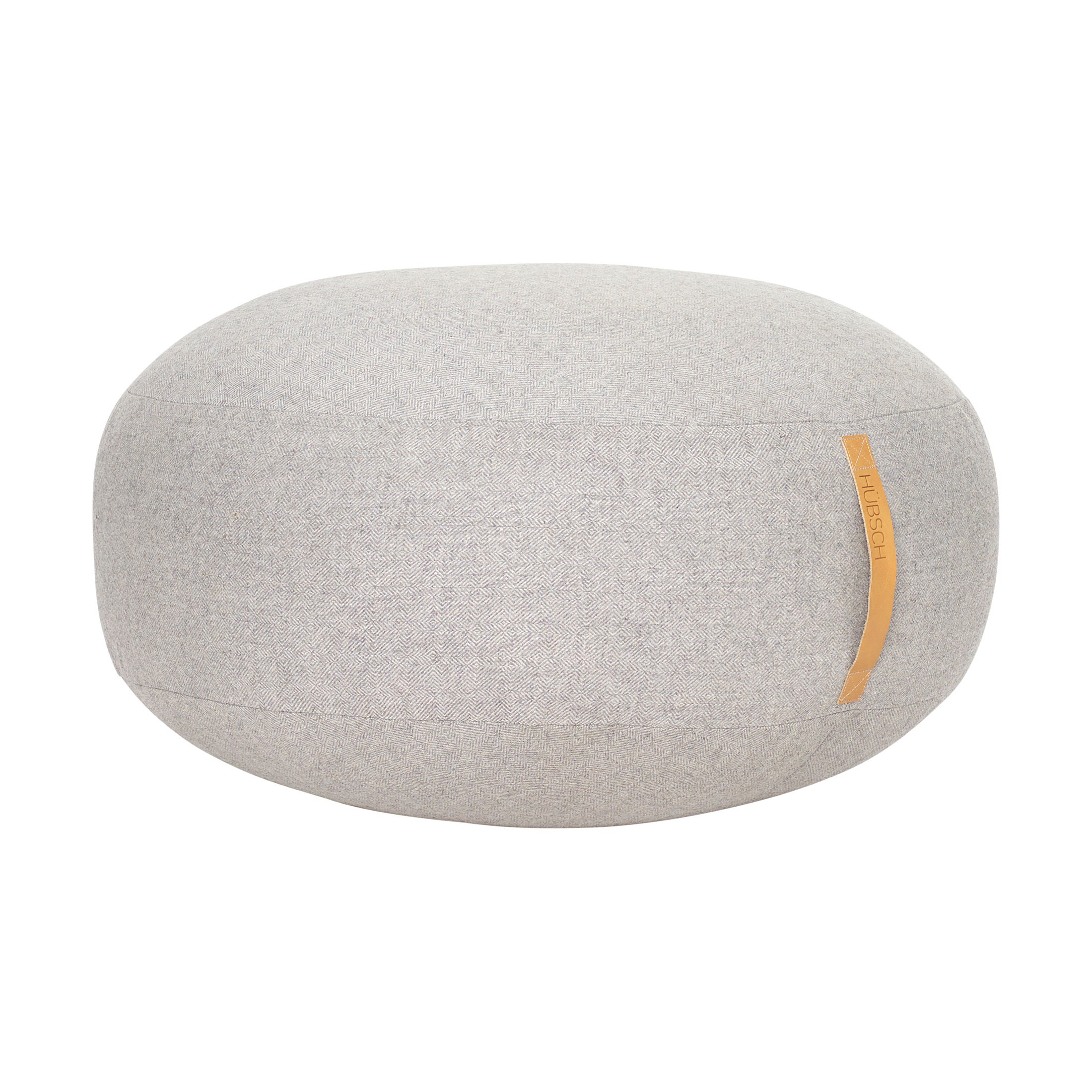 Hübsch Mochi Poef Ø70 Grau