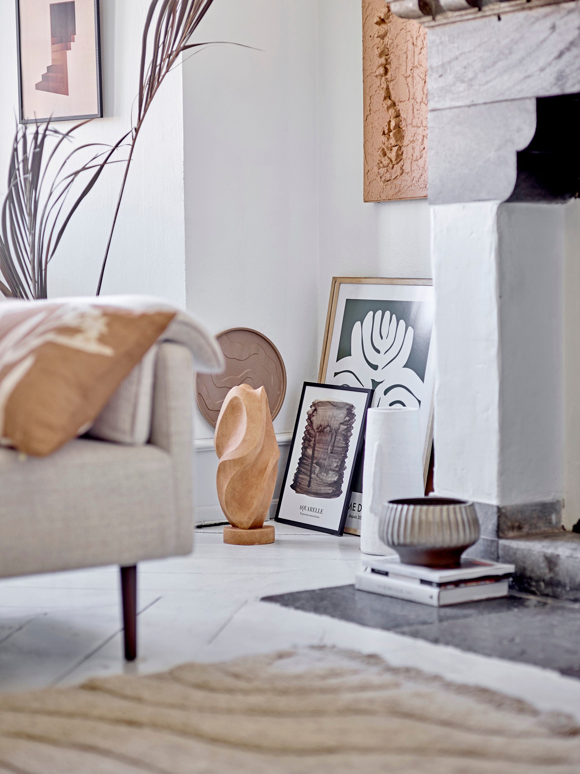 Bloomingville Chesham Bank, Tissu, Polyester