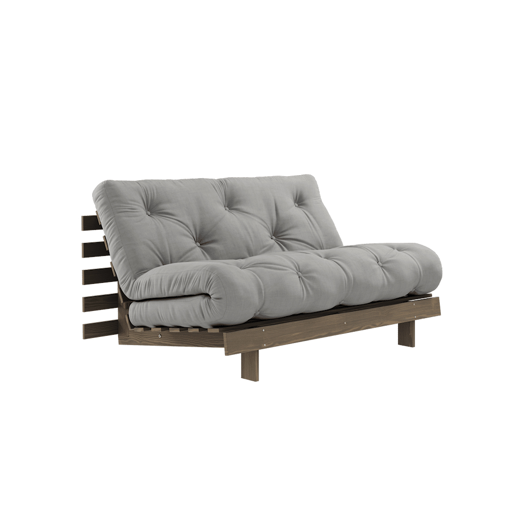 Karup Design ROOTS CAROB BROWN 140X200 W. COLCHÓN SUECIA GRIS