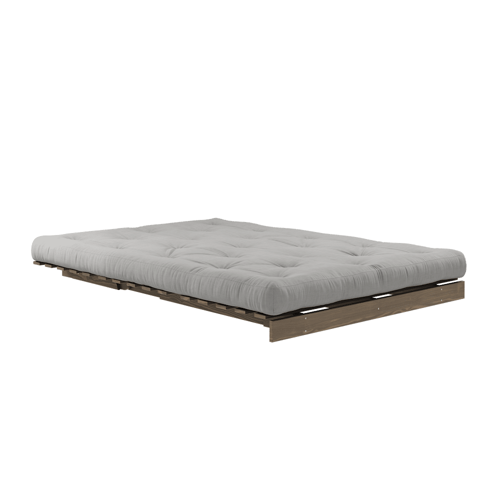 Karup Design ROOTS CAROB BROWN 140X200 W. COLCHÓN SUECIA GRIS