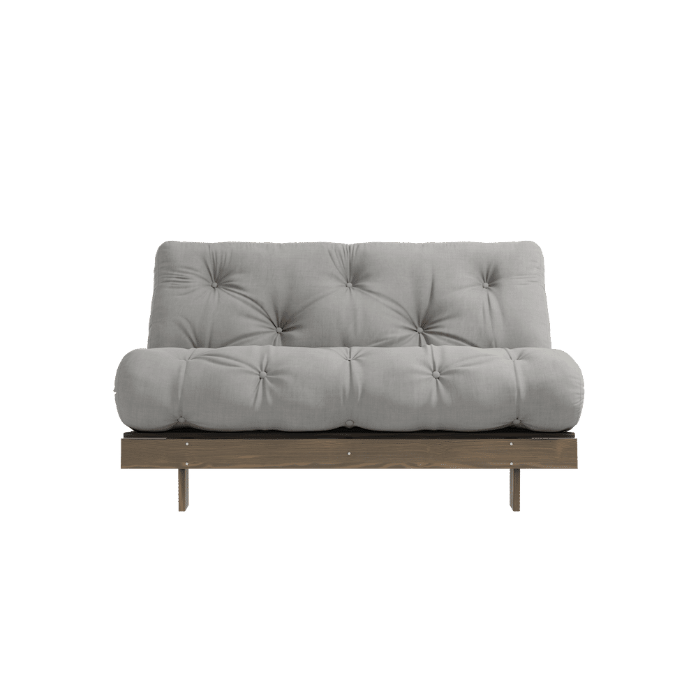 Karup Design ROOTS CAROB BROWN 140X200 W. COLCHÓN SUECIA GRIS