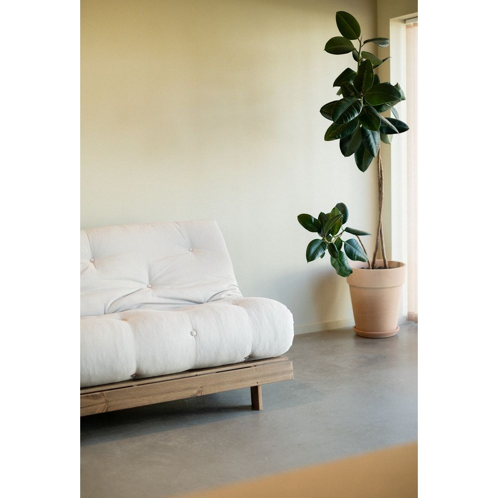Karup Design ROOTS CAROB BROWN 140X200 W. COLCHÓN SUECIA GRIS