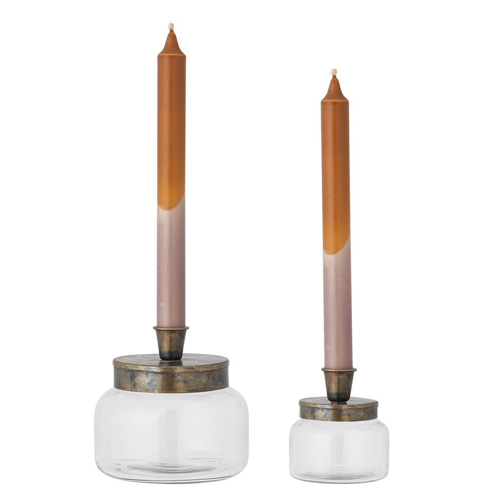 Blooming ville Jaquelin Kerzenhalter, Messing, Glas