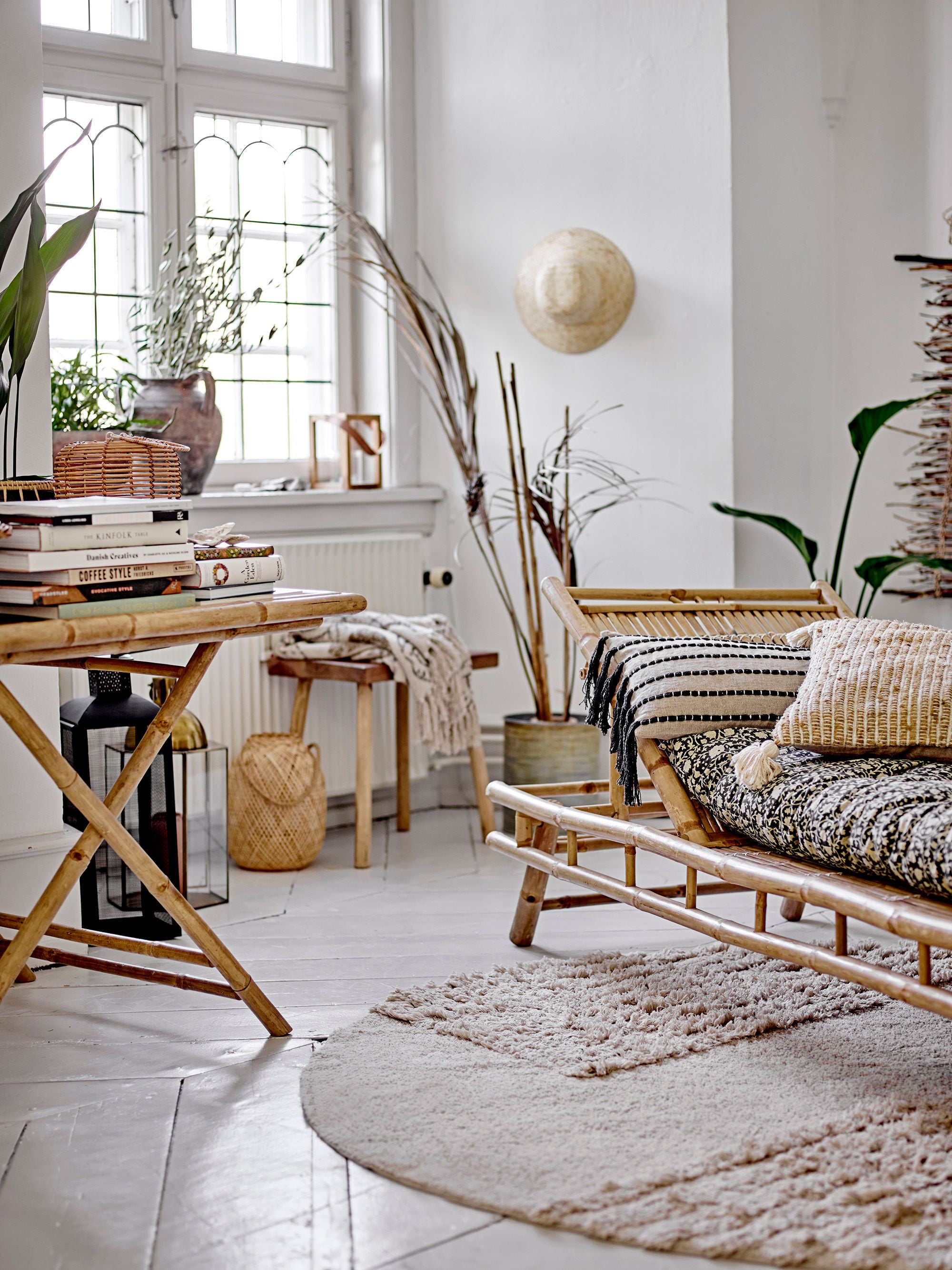 Bloomingville Clarie Vloerkleed, Natuur, Katoen