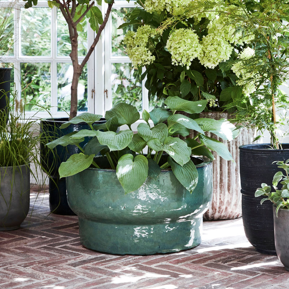 House Doctor Plantenpot, Terra, Groen
