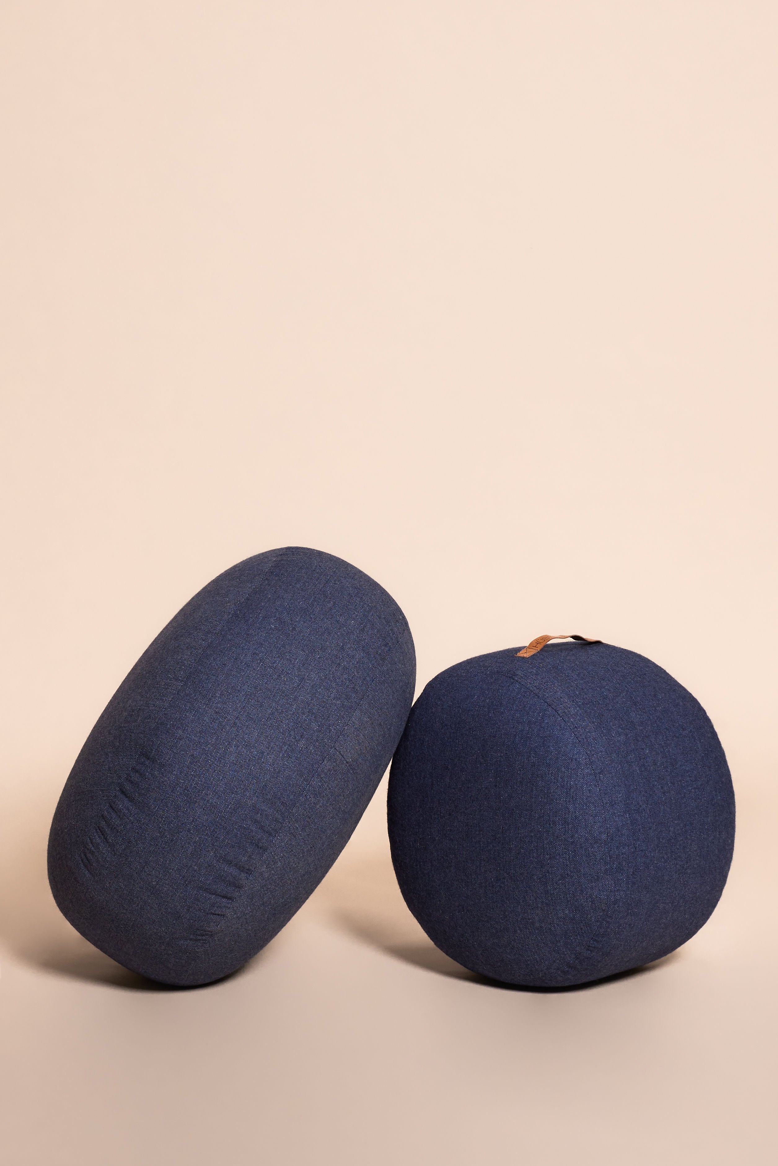 Hübsch Mochi Poef Ø50 Azul