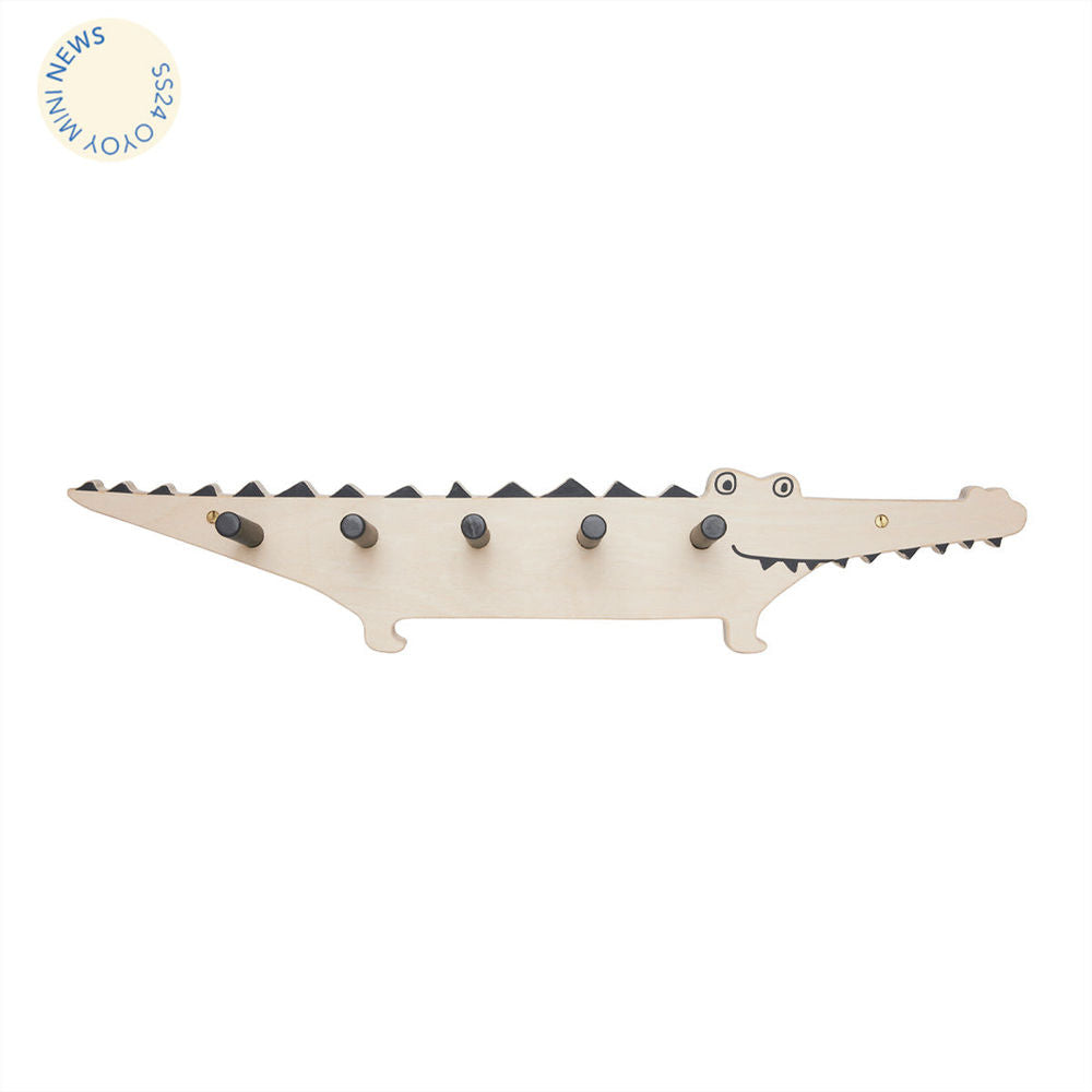 OYOY MINI Cocodrilo Abrigo Stok-Naturaleza