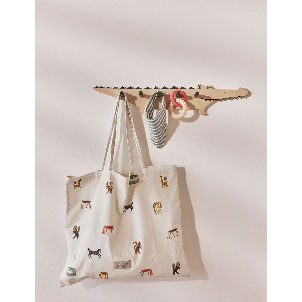 OYOY MINI Cocodrilo Abrigo Stok-Naturaleza