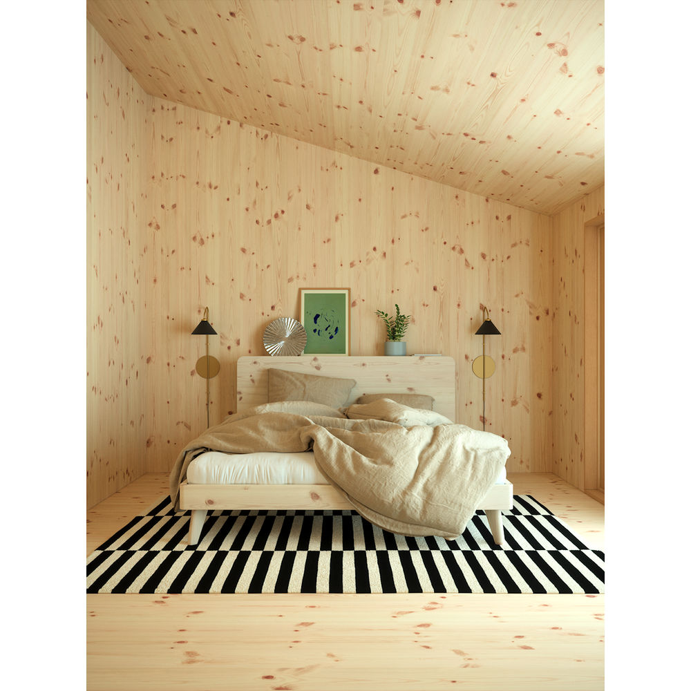 Karup Design RETREAT BED CLEAR LACQUERED 160 X 200