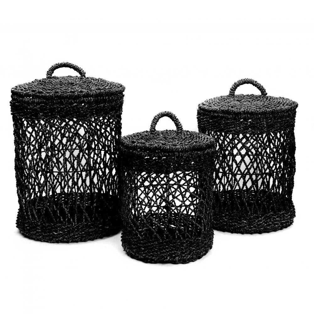 Bazar Bizarre The Laundry Basket-Negro-L