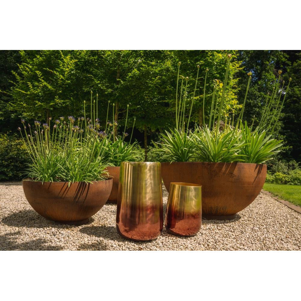 Bazar Bizarre The Two-Color Brass Plant Box-Latón-XL