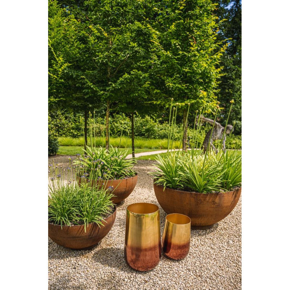 Bazar Bizarre The Two-Color Brass Plant Box-Latón-XL