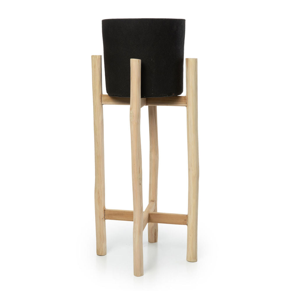 Bazar Bizarre Carbón Alto-Negro Natural-L