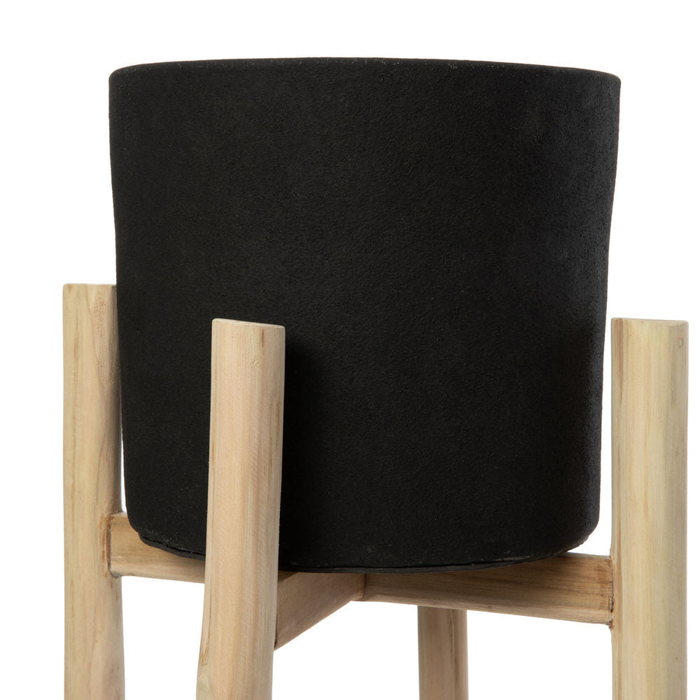 Bazar Bizarre Carbón Alto-Negro Natural-L