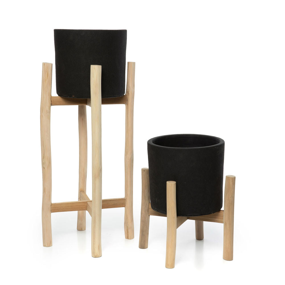Bazar Bizarre Carbón Alto-Negro Natural-L