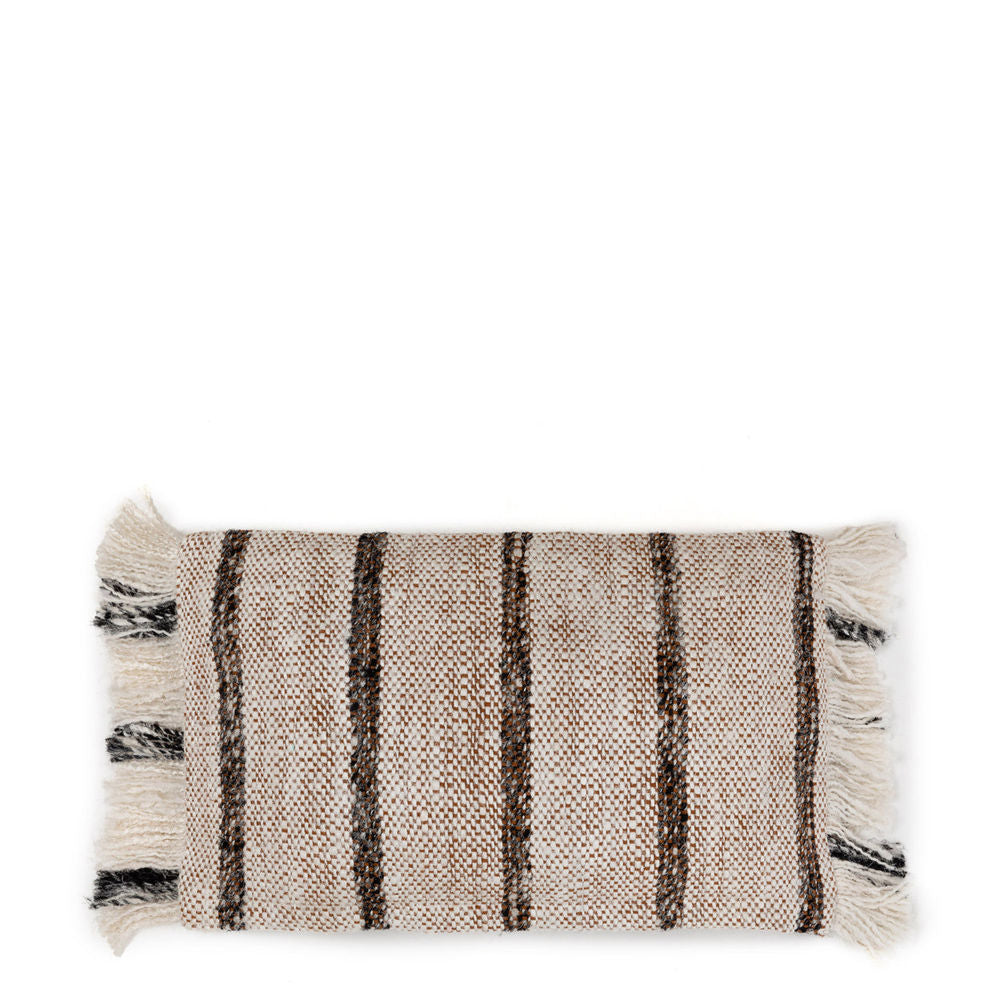 Bazar Bizar De Oh Mijn Gee Kussenhoes - Boheems Wit - 30x50
