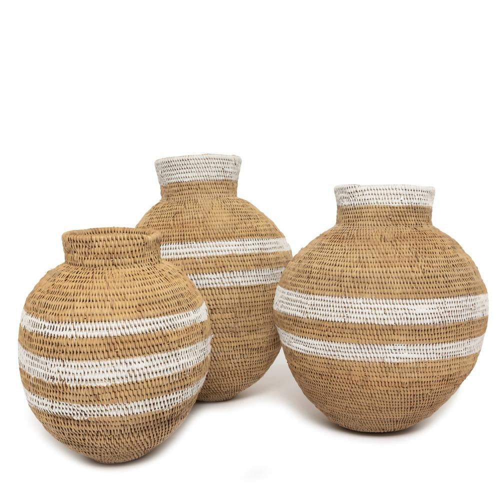 Bazar Bizar De Buhera Cesta-Blanco Natural-60
