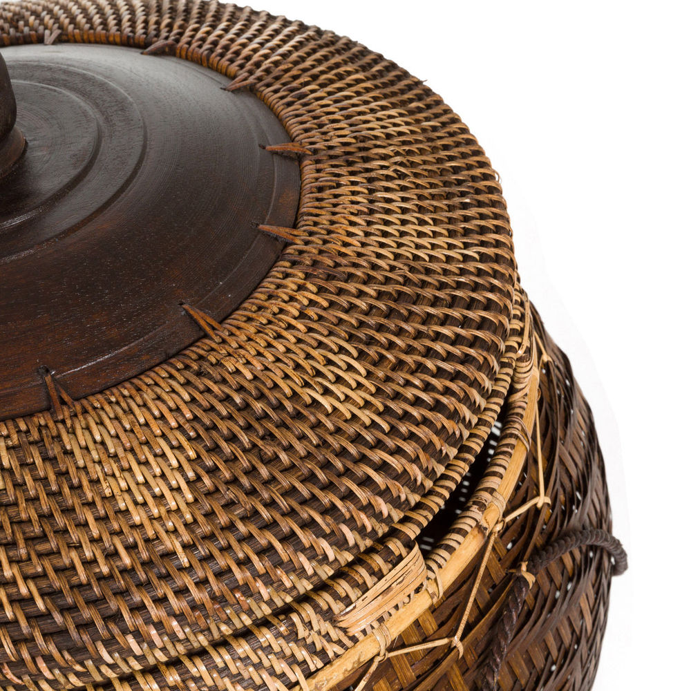 Bazar Bizarre The Colonial Basket-Marrón Natural