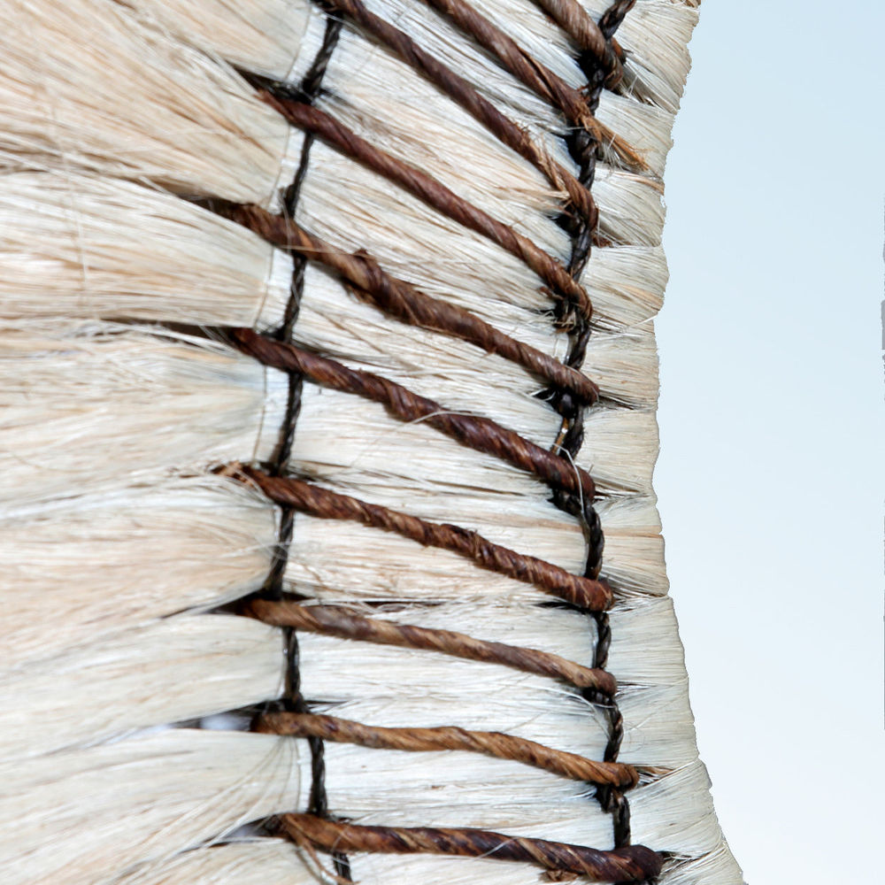 Bazar Bizar De mooie blonde spiegel - Natuurlijk - L