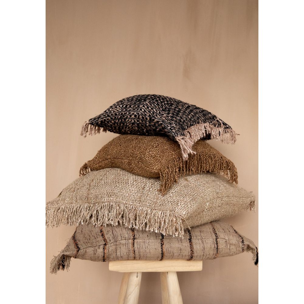 Bazar Bizarre Das Oh My Gee Kissen Cover-Brown-40x40