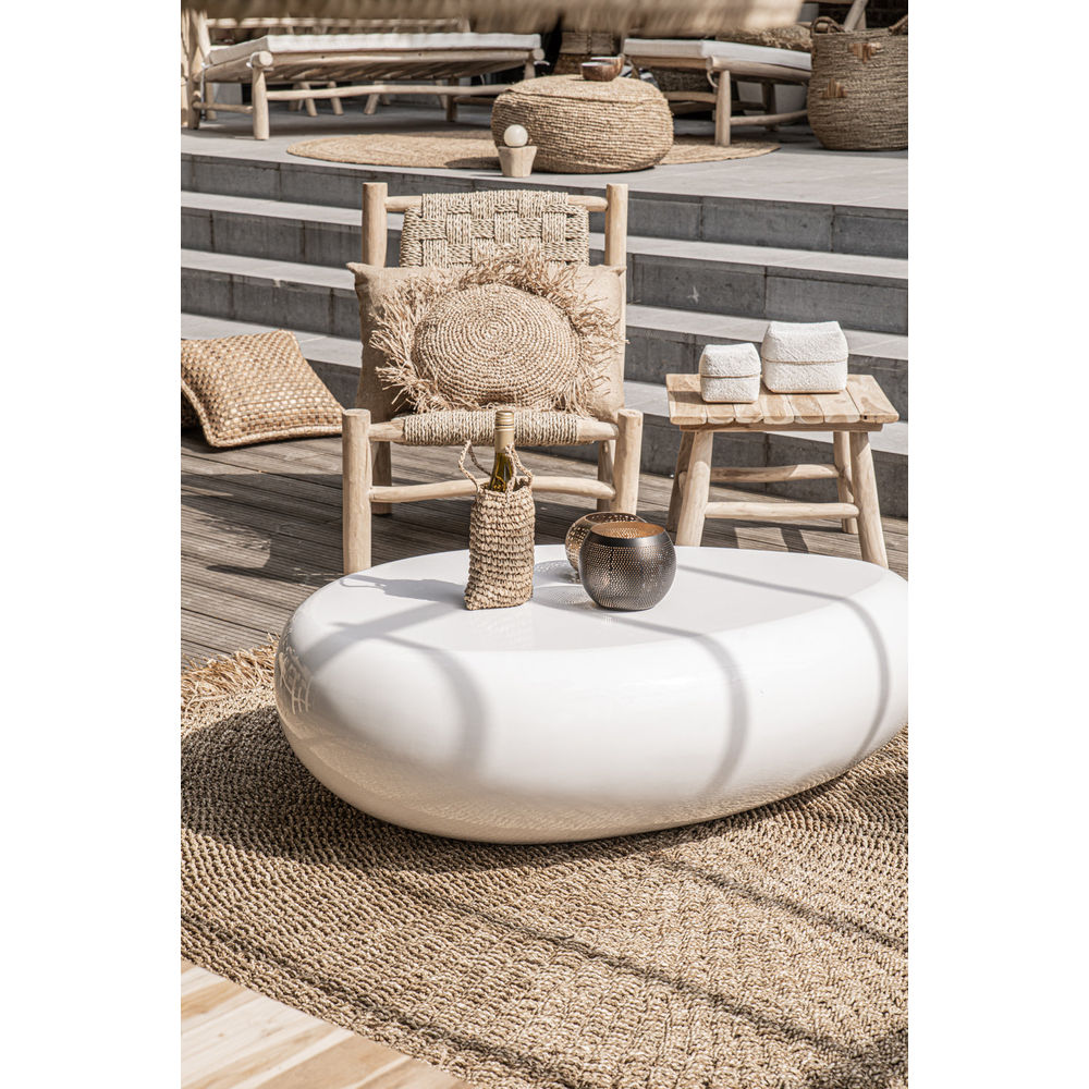 Bazar Bizar De Jute Kussenhoes - Natuur - 60x35