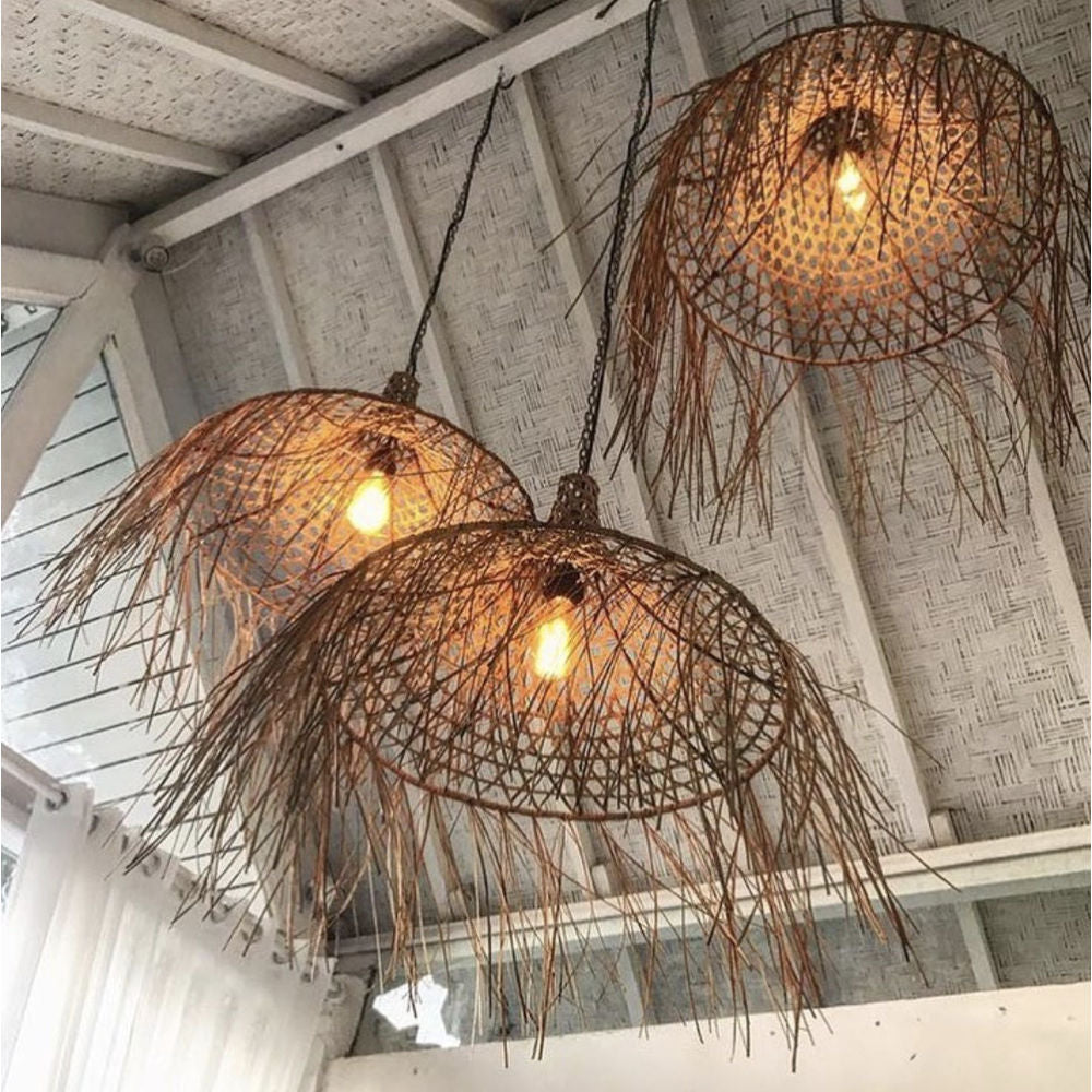 Bazar Bizar The Mykonos Pendant-Natural-M