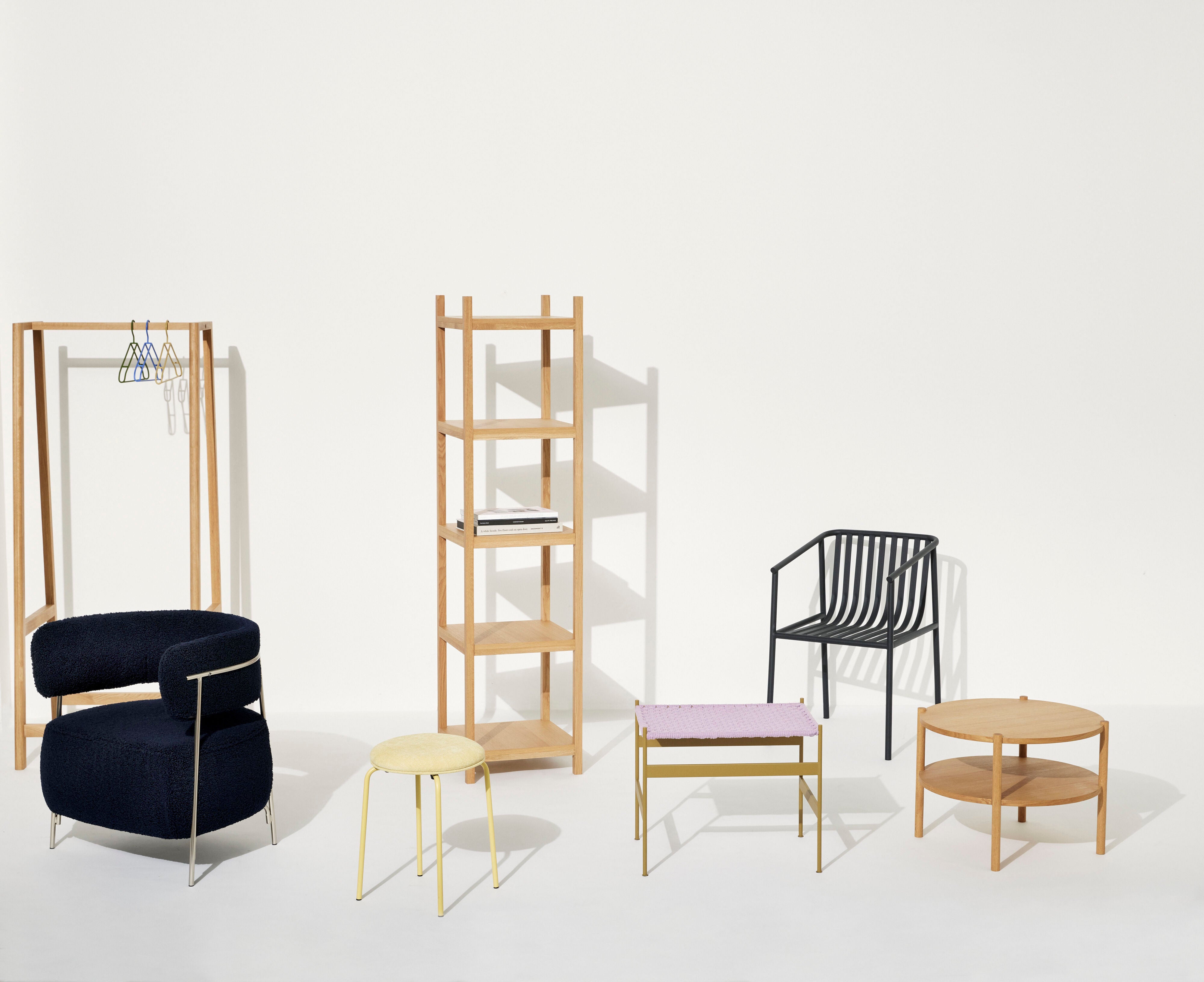 Hübsch Acorn Salontafel Rond Natuurlijk