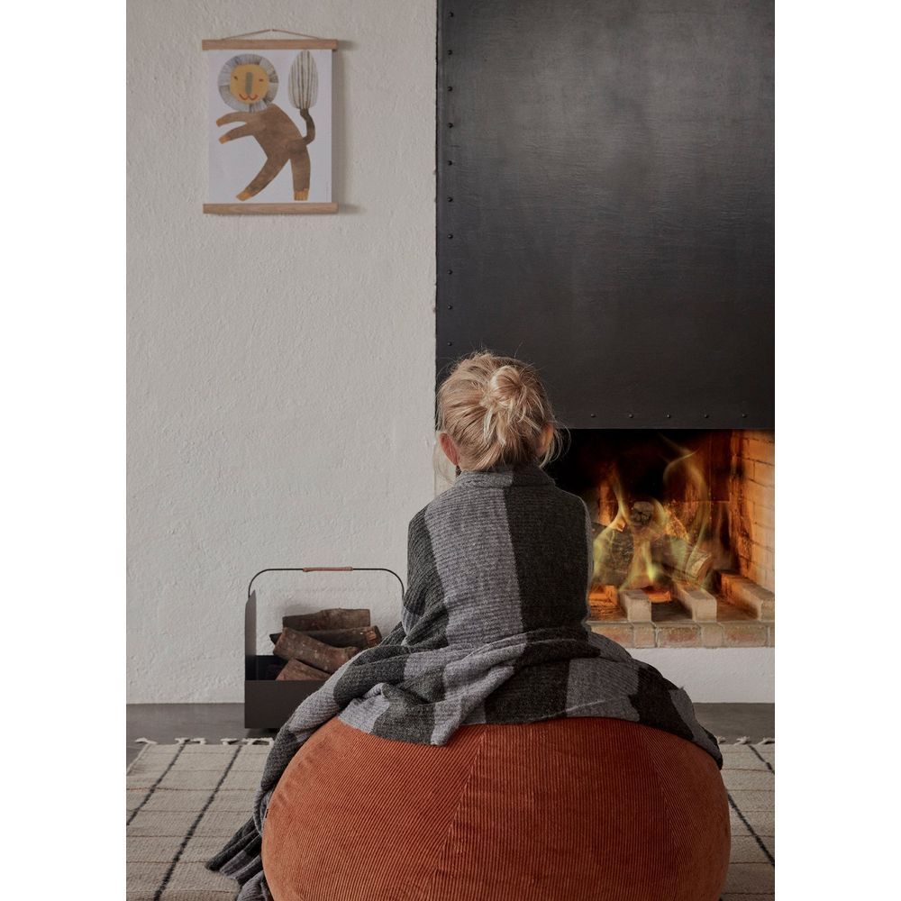 OYOY LIVING Grid Teppich