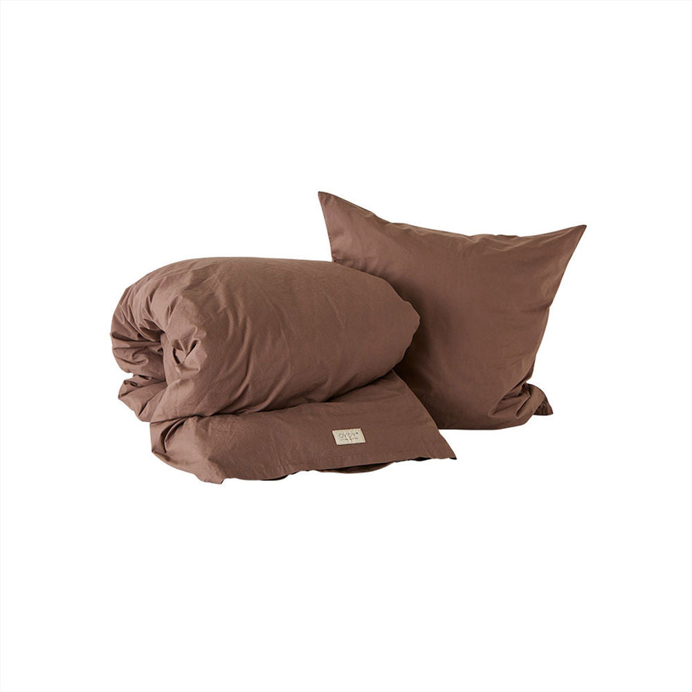 OYOY MINI Nuku Beddengoed - Bébé - Choko