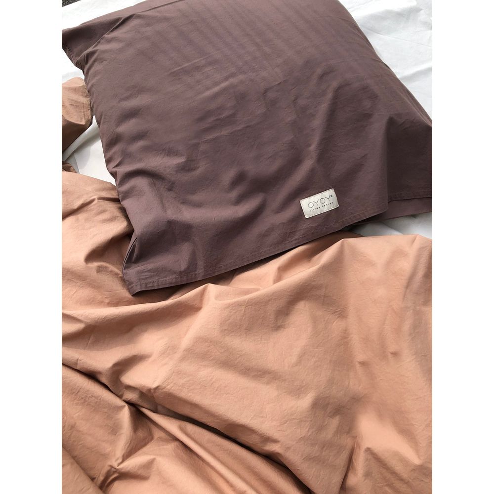 OYOY MINI Nuku Beddengoed - Bébé - Choko