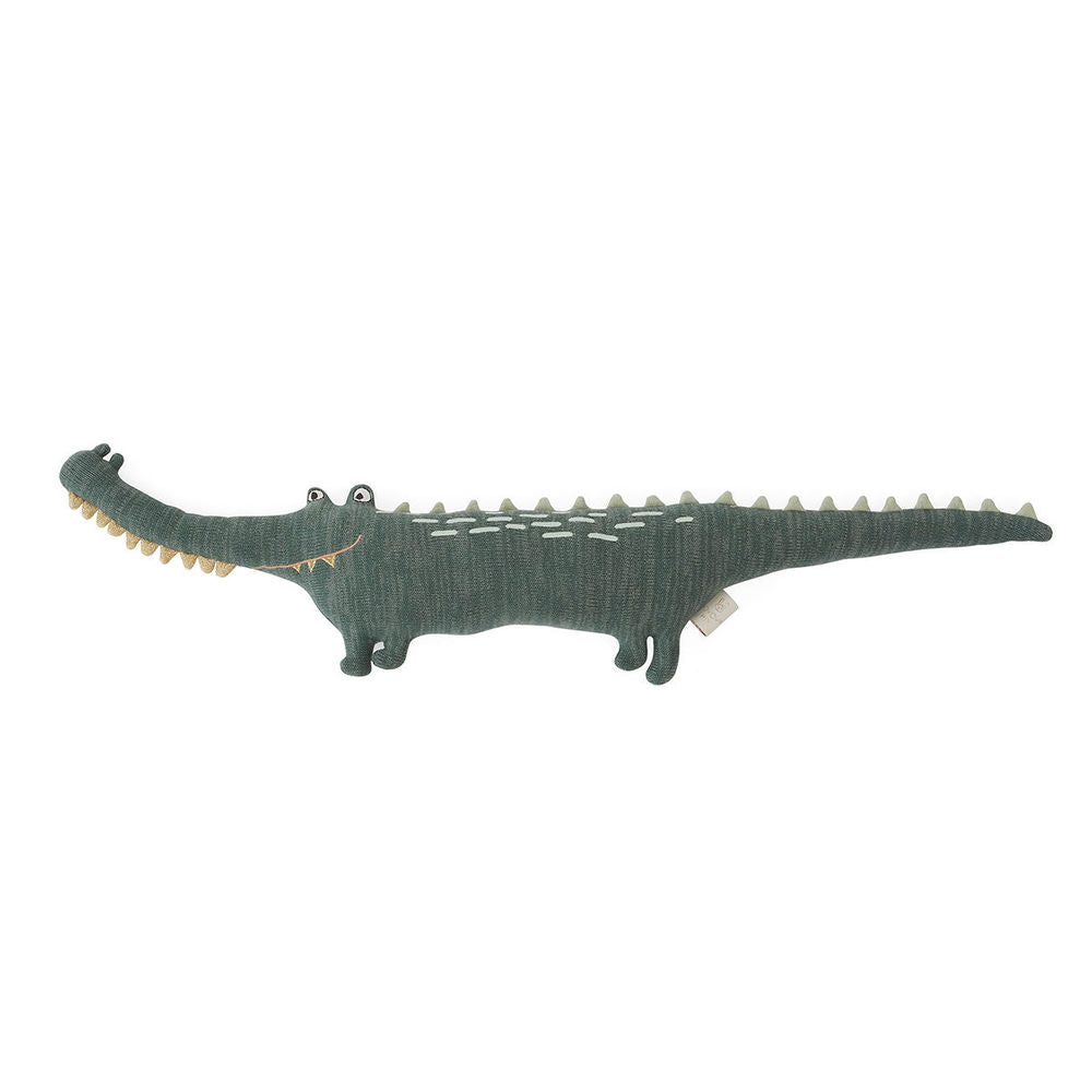 OYOY MINI Mr. Krokodil Gustav - Donkergroen
