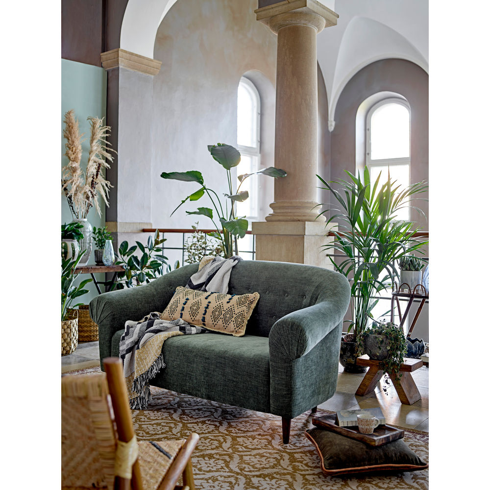 Kreative Kollektion Spencer Sofa, Grün, Polyester