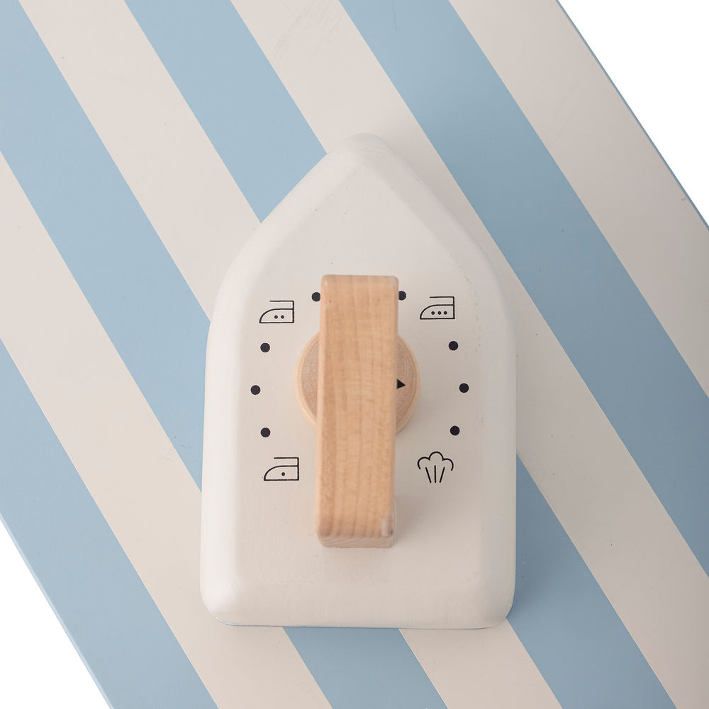 Blooming ville MINI Sande Spielzeug Bügelbrett & Bügeleisen, Blau, FSC®100%, Kiefer