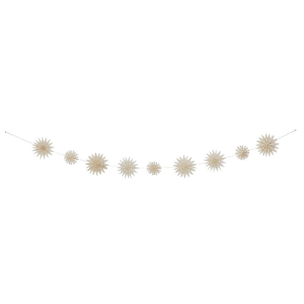 Bloomingville Bellac slinger, Wit, Papier