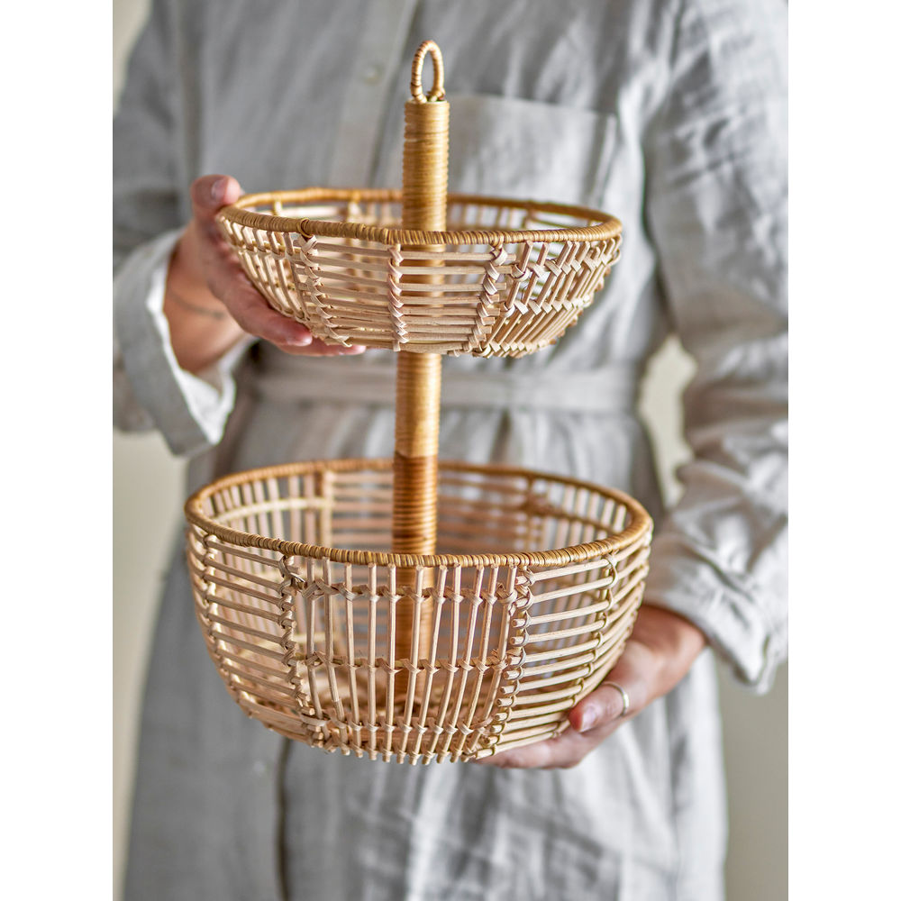 Blooming ville Gena Etagere, Natur, Rattan