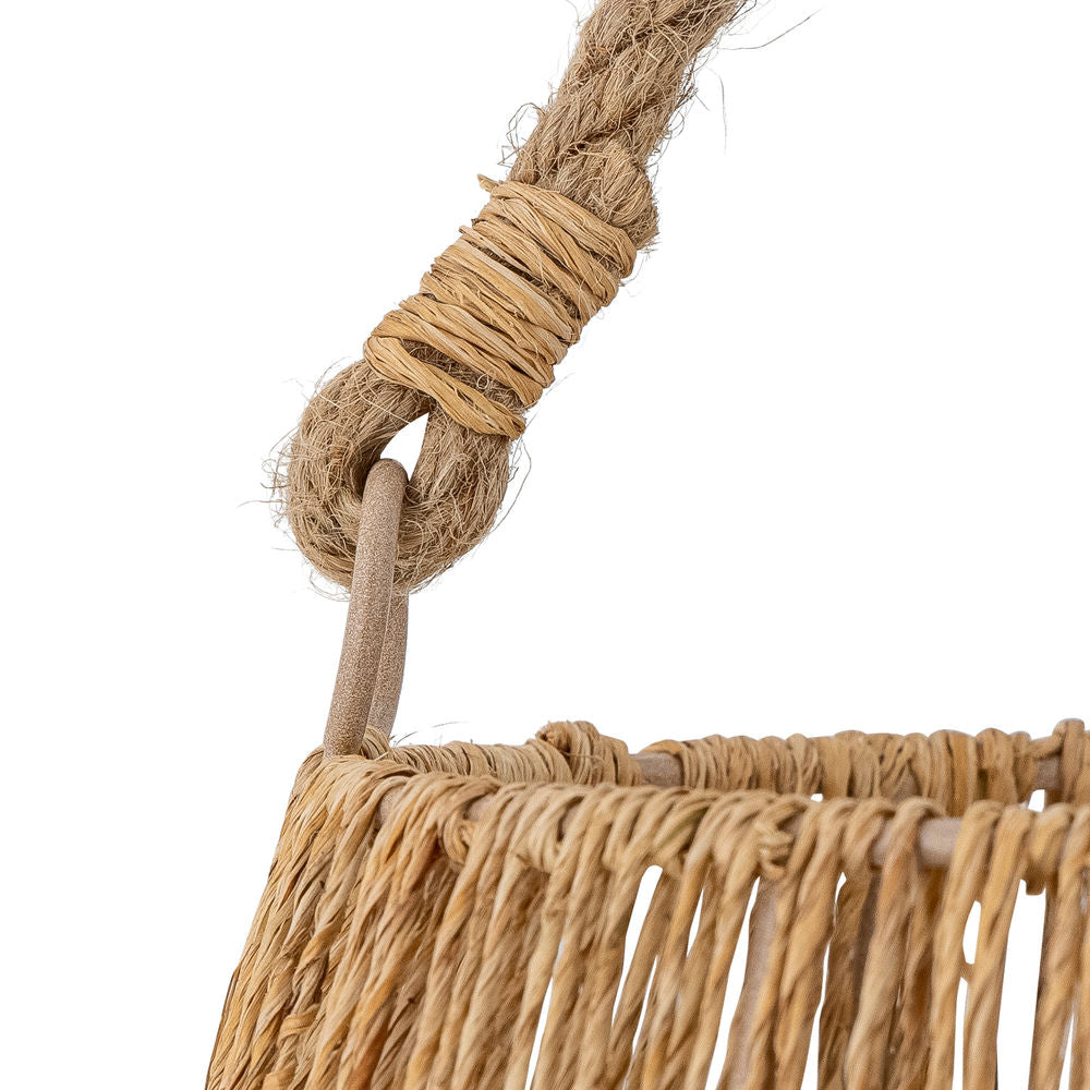 Bloomingville Ramona Lantaarn met/Glas, Natuur, Jute