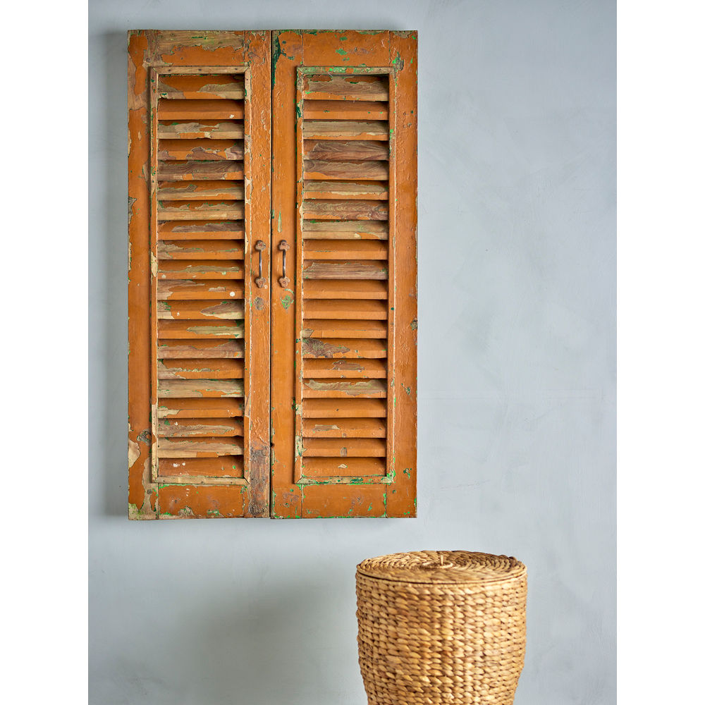 Kreative Sammlung Granville Wand dekoration, grün, wieder gewonnenes Holz
