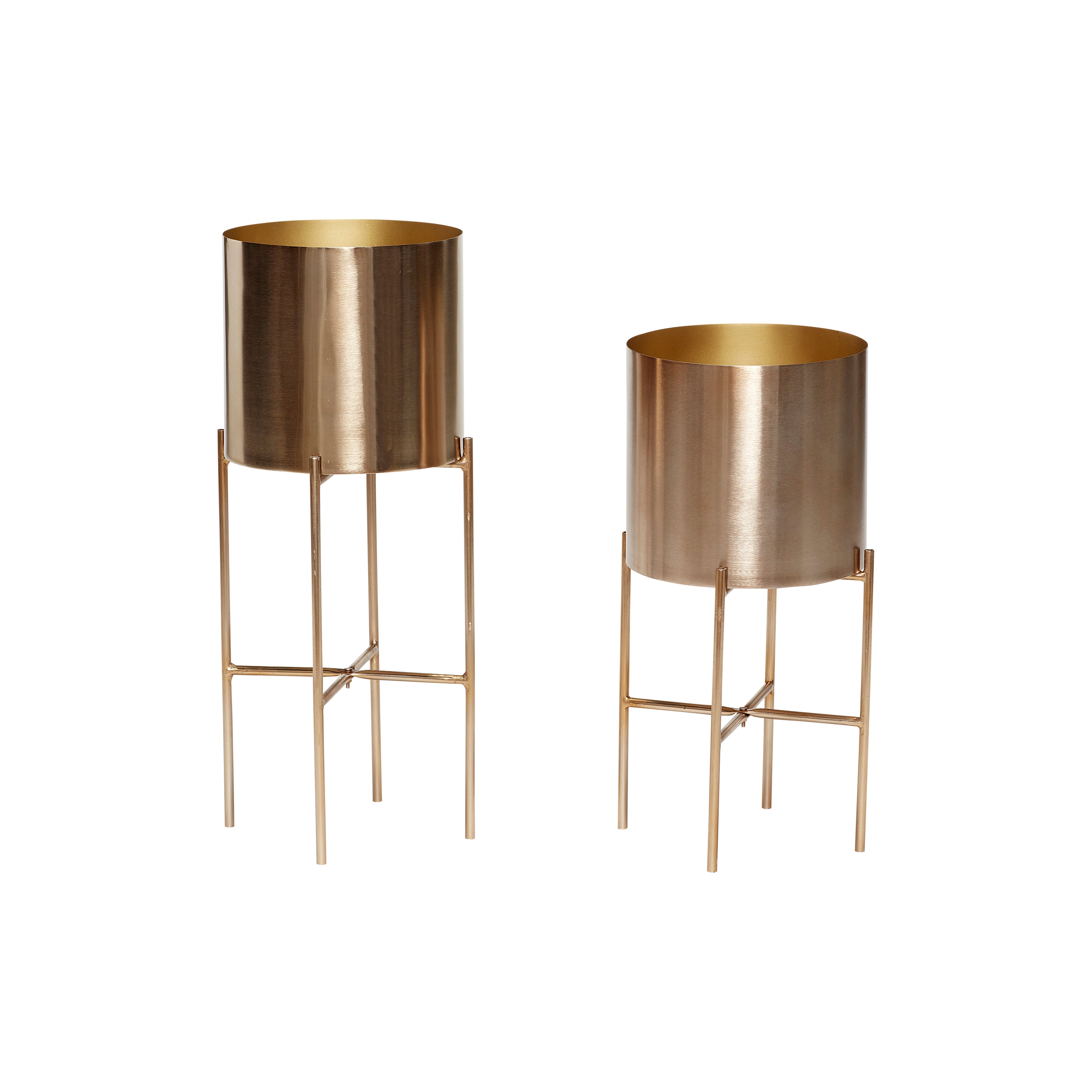 Pretty Airy Pot Brass (set van 2)