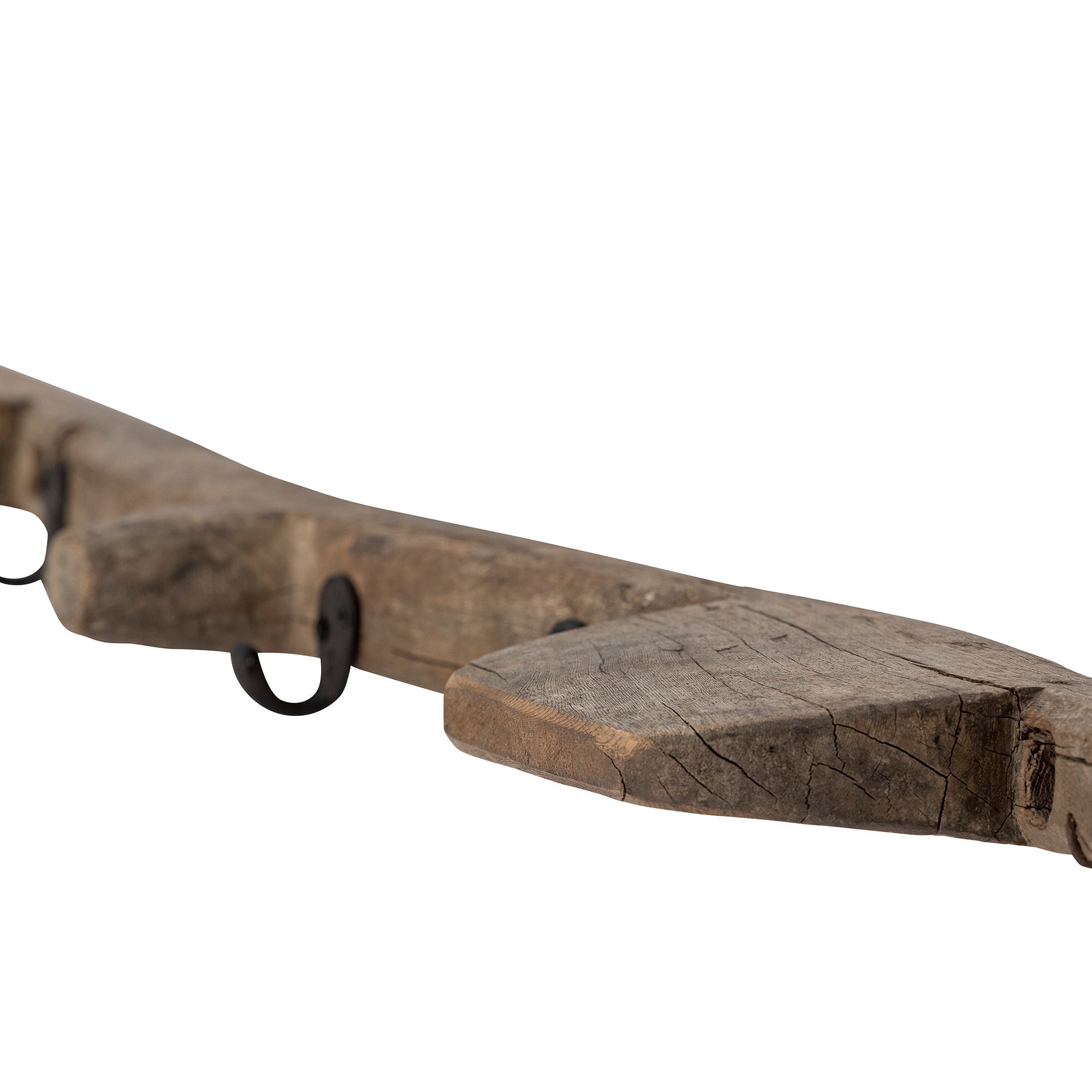 Creative Collection Oddur kapstok, bruin, teruggewonnen hout