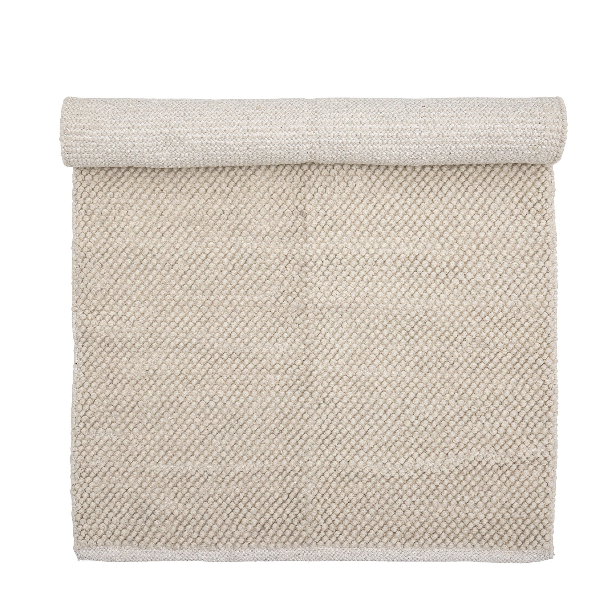 Bloomingville Madeleine Vloerkleed, Wit, Wol