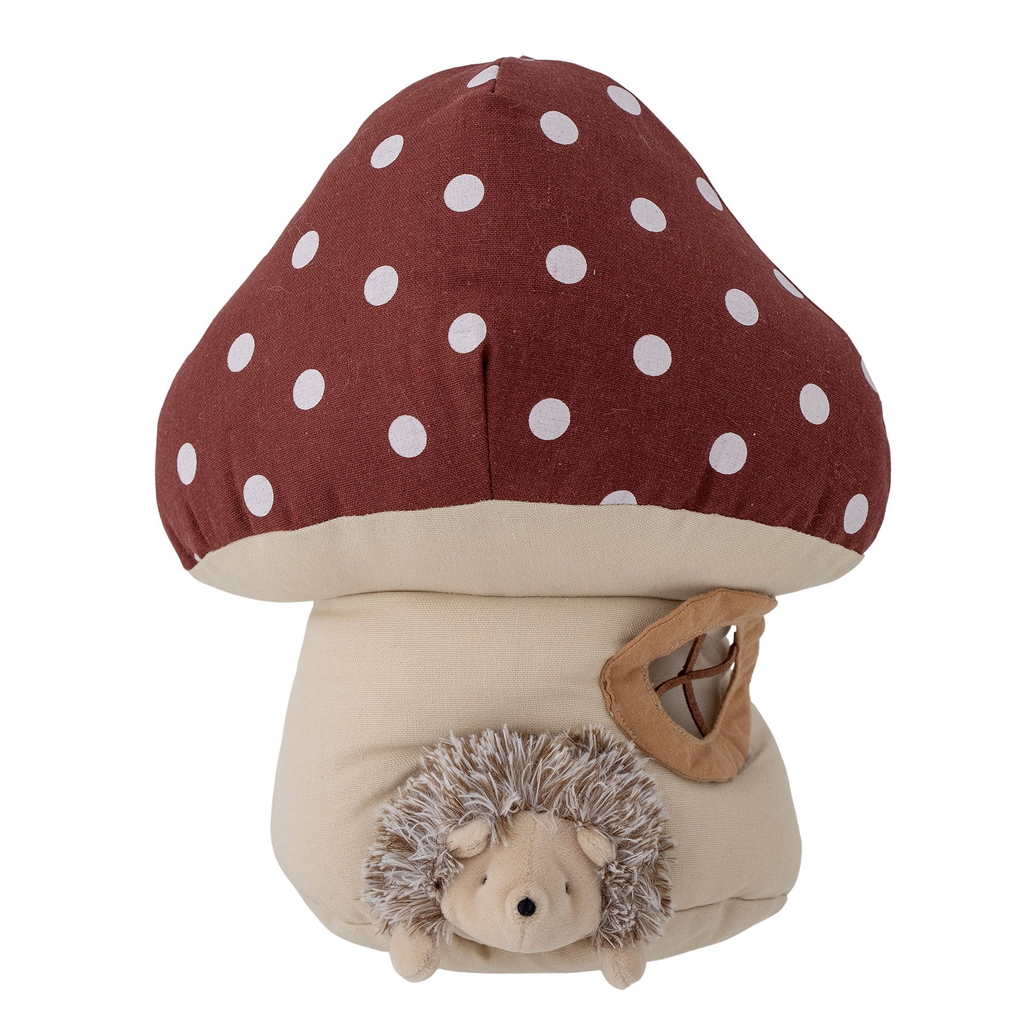 Bloomingville MINI Gaston Peluche, rojo, lino